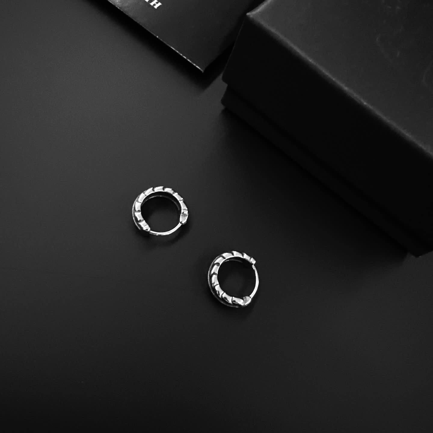 Chrome Hearts Chronicles of Eternity Hoop Earrings